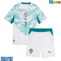 Portugal Cristiano Ronaldo #7 Gostujuci Dres za djecu SP 2026 Kratak Rukav (+ Kratke hlače)